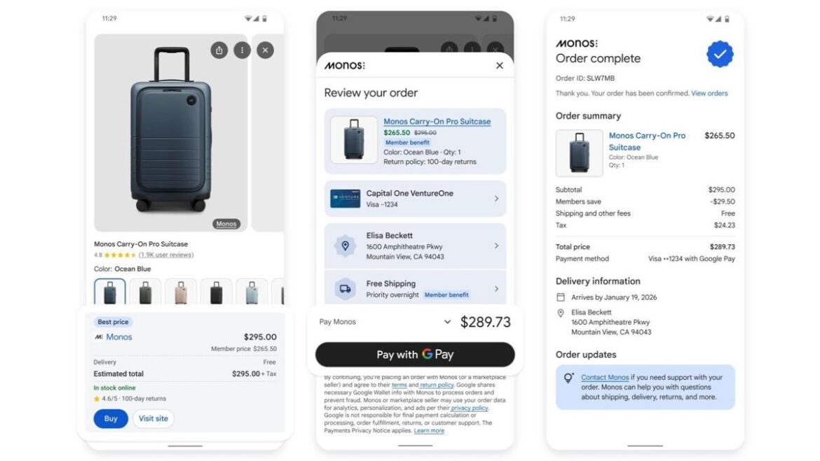 Google Universal Commerce Protocol: Το Gemini μετατρέπεται σε «ψηφιακό εμπορικό κέντρο» με αγορές με ένα κλικ