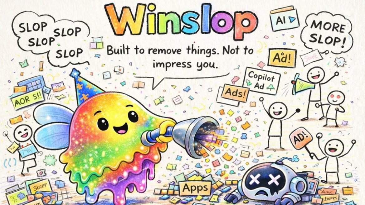 Winslop: Το εργαλείο που “καθαρίζει” τα Windows 11 από το AI slop και το Copilot