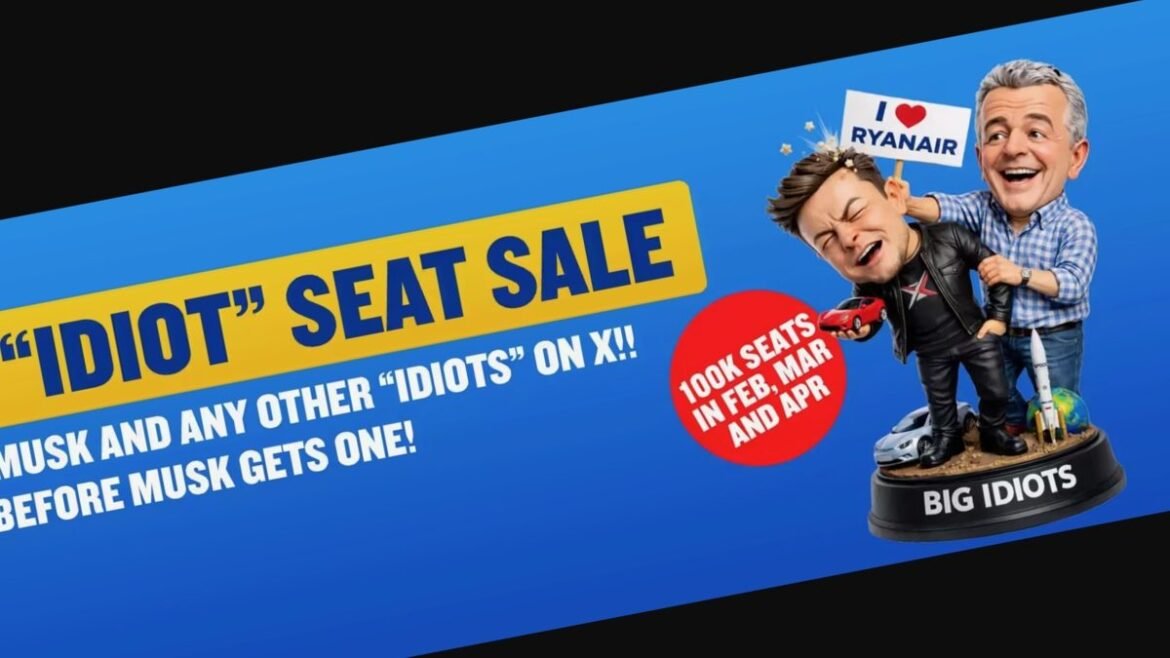 Πόλεμος Musk – Ryanair: Από την προσφορά εξαγοράς και το άγριο τρολάρισμα στις “εκπτώσεις για ηλίθιους”
