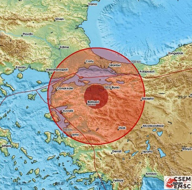 Δυνατός σεισμός 5,0 Ρίχτερ τώρα στην Τουρκία – Έγινε αισθητός στην Μυτιλήνη