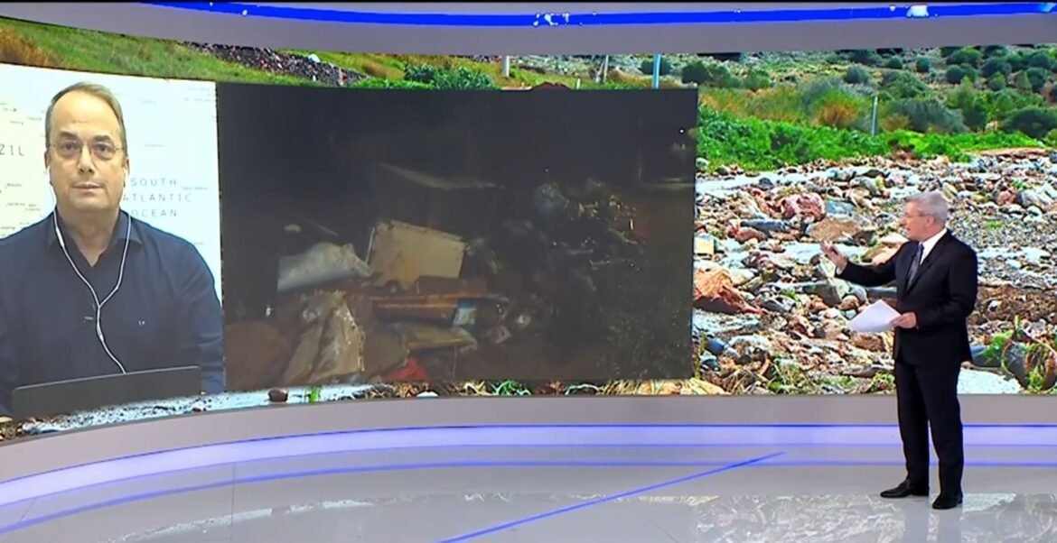 Κωνσταντέλλος στον ΑΝΤ1 για τις καταστροφές από την κακοκαιρία: «Ο δρόμος με τα μεγαλύτερα προβλήματα είναι