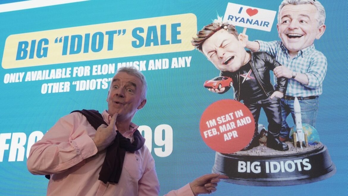 Ryanair vs Elon Musk: Πώς ο “πόλεμος” για το Starlink αύξησε τις πωλήσεις εισιτηρίων