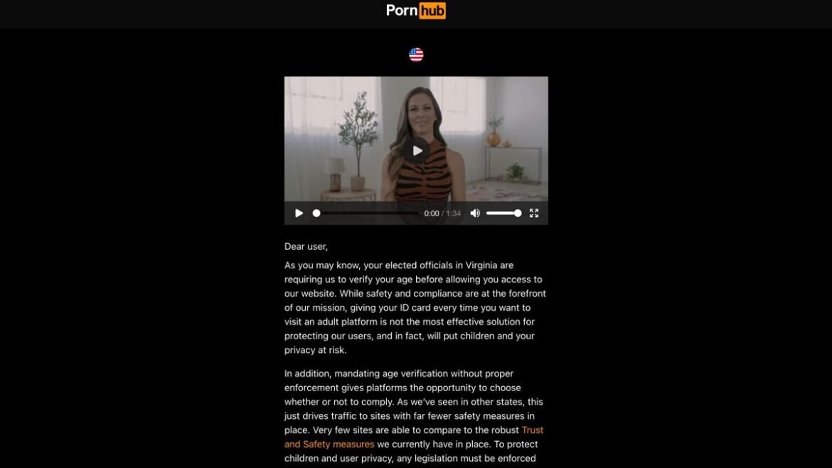 Pornhub: Τέλος πρόσβασης στο Ηνωμένο Βασίλειο – Πώς το Online Safety Act αλλάζει τα δεδομένα