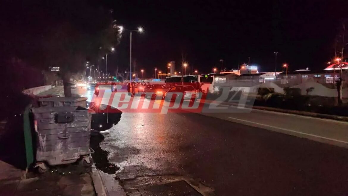 Σοβαρό τροχαίο στην Πάτρα: Αυτοκίνητο «καβάλησε» νησίδα, μπήκε στο αντίθετο ρεύμα και συγκρούστηκε με άλλο