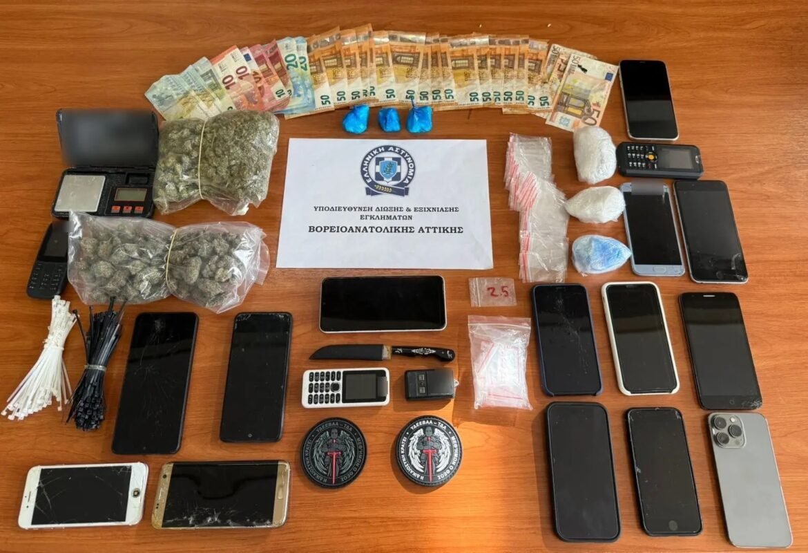 Εξαρθρώθηκε εγκληματική οργάνωση που διακινούσε ναρκωτικά στην Αττική – Καρέ καρέ η επιχείρηση της ΕΛΑΣ