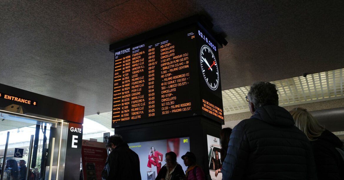 Ιταλία: Σαμποτάζ στο σιδηροδρομικό δίκτυο το σαββατοκύριακο της έναρξης των Χειμερινών Ολυμπιακών Αγώνων