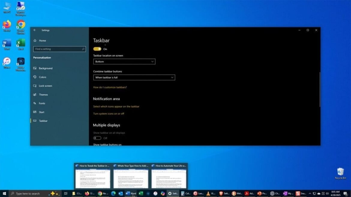 Windows 11: Η Microsoft επαναφέρει επιτέλους την ελεύθερη μετακίνηση της γραμμής εργασίων