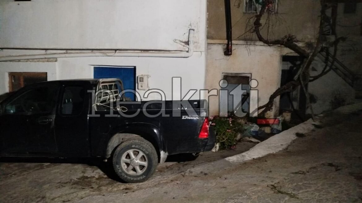 Αδελφοκτονία στην Κρήτη: Φωτογραφίες από το σπίτι της τραγωδίας – Στον 63χρονο το μαύρο 4Χ4