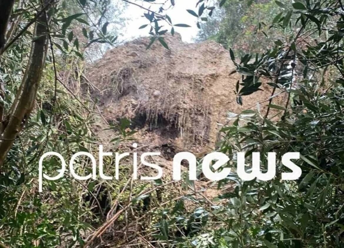 Κατάκολο: Ειδικό συνεργείο από την Αθήνα για την απομάκρυνση του βράχου των 40 τόνων