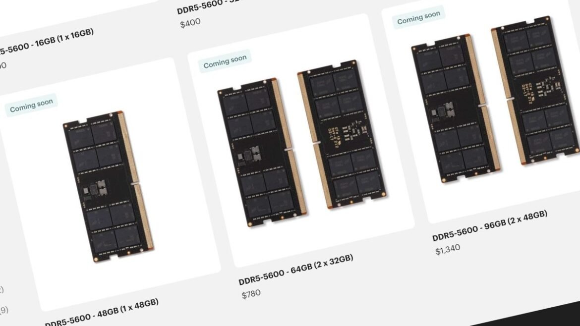 Framework: Σοκάρουν οι νέες αυξήσεις στις τιμές της RAM – Πάνω από 100% μέσα σε λίγους μήνες