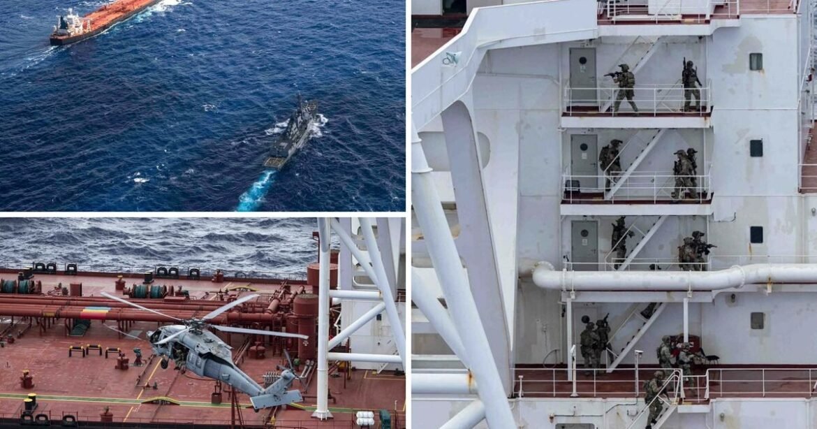 Κινηματογραφικό ρεσάλτο των ΗΠΑ σε πετρελαιοφόρο – Εικόνες και βίντεο από την επιχείρηση