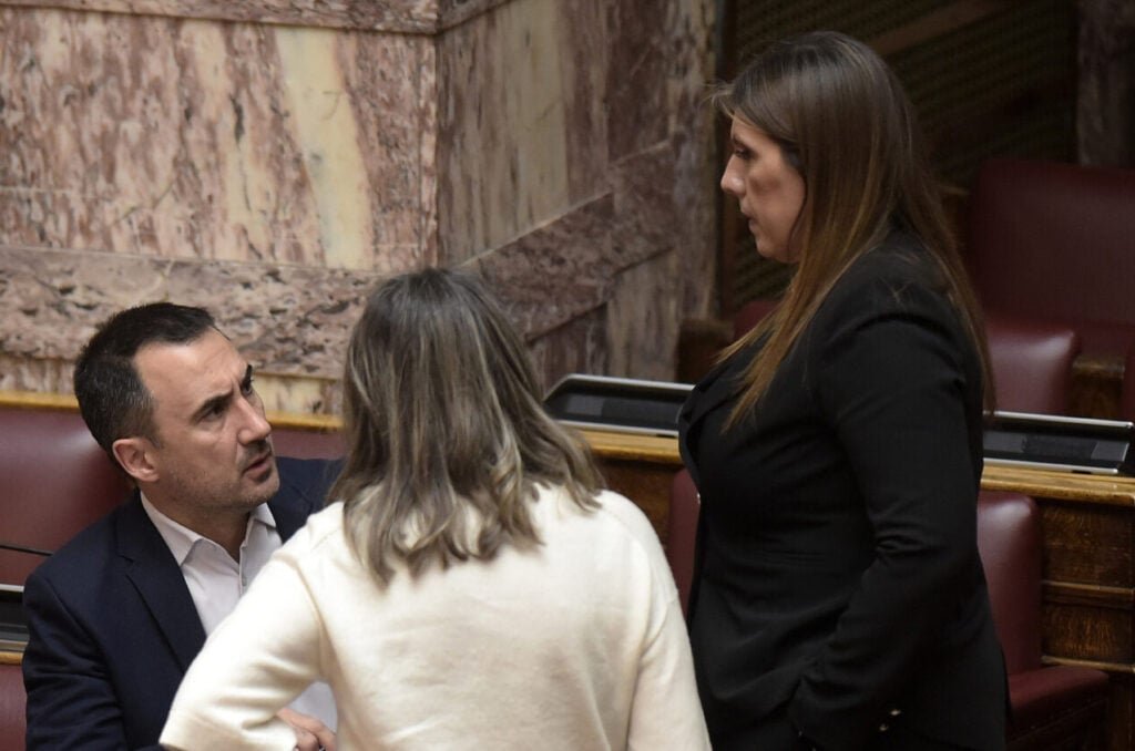 Κωνσταντοπούλου και Χαρίτσης με μία φωνή στη Βουλή: «Οχι» στη σύμπραξη με τον «γενοκτόνο ΙDF»