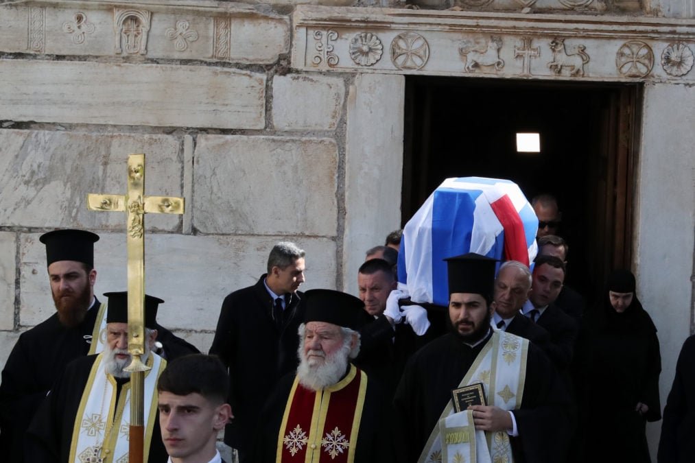 Ελένη Γλύκατζη – Αρβελέρ: Σε κλίμα οδύνης και βαθιάς συγκίνησης το «ύστατο χαίρε» στη Μητρόπολη Αθηνών –