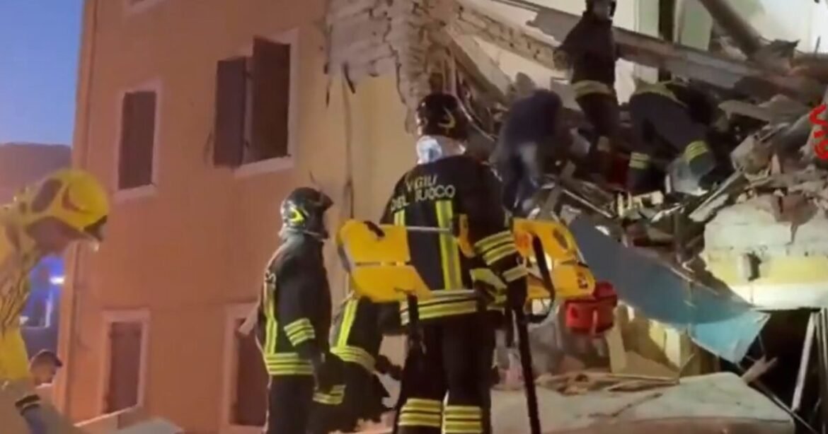 Φονική έκρηξη σε τριώροφο κτίριο στη Βερόνα (Βίντεο)