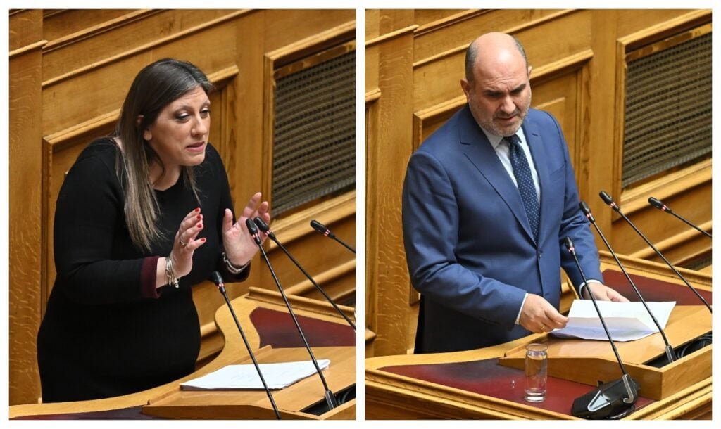 «Σφαγή» Κωνσταντοπούλου – Μαρκόπουλου στη Βουλή: Είσαι καταδότης κι ο Αδωνις χιτλερίσκος – Είσαι χούλιγκαν