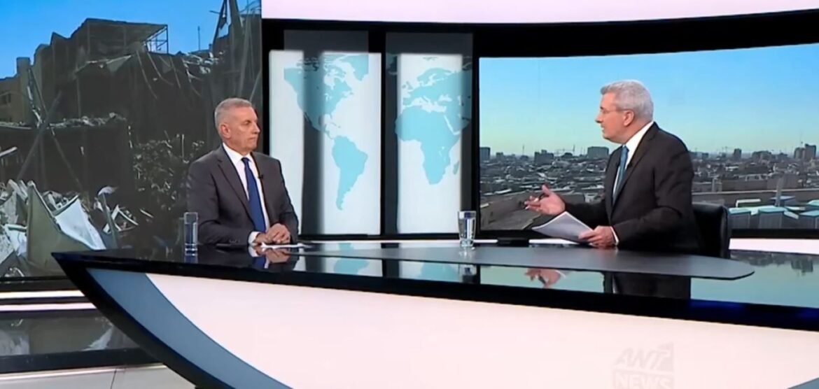 Κωνσταντίνος Φλώρος στον ΑΝΤ1: Ο ιστορικός του μέλλοντος θα δυσκολευτεί να μην χαρακτηρίσει αυτό που