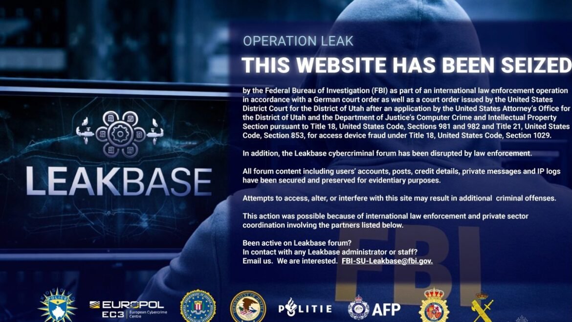 Λουκέτο στο LeakBase: FBI και Europol κατέβασαν το παγκόσμιο φόρουμ πώλησης κλεμμένων δεδομένων