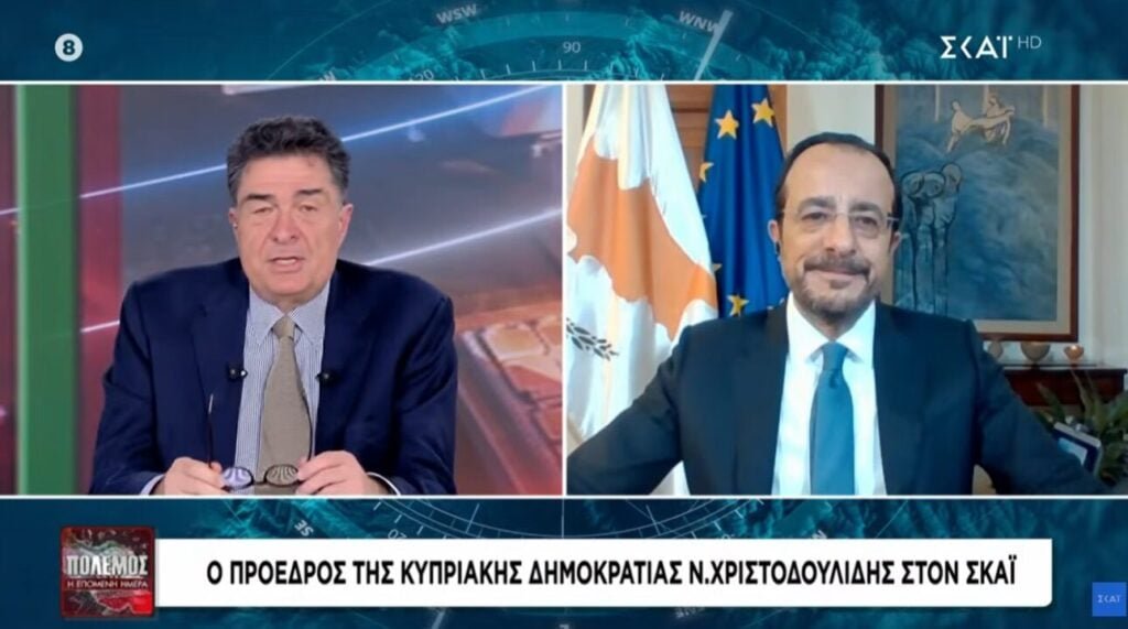 Χριστοδουλίδης: Θέλουμε να μπούμε στο NATO – ιστορικής σημασίας η έλευση των δύο ελληνικών φρεγατών