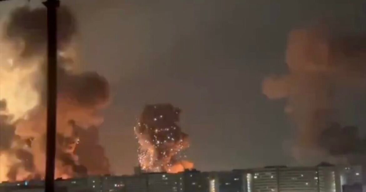 «Πύρινη κόλαση» στην Τεχεράνη – Το Ισραήλ σφυροκοπά το αεροδρόμιο Μεχραμπάντ (βίντεο)