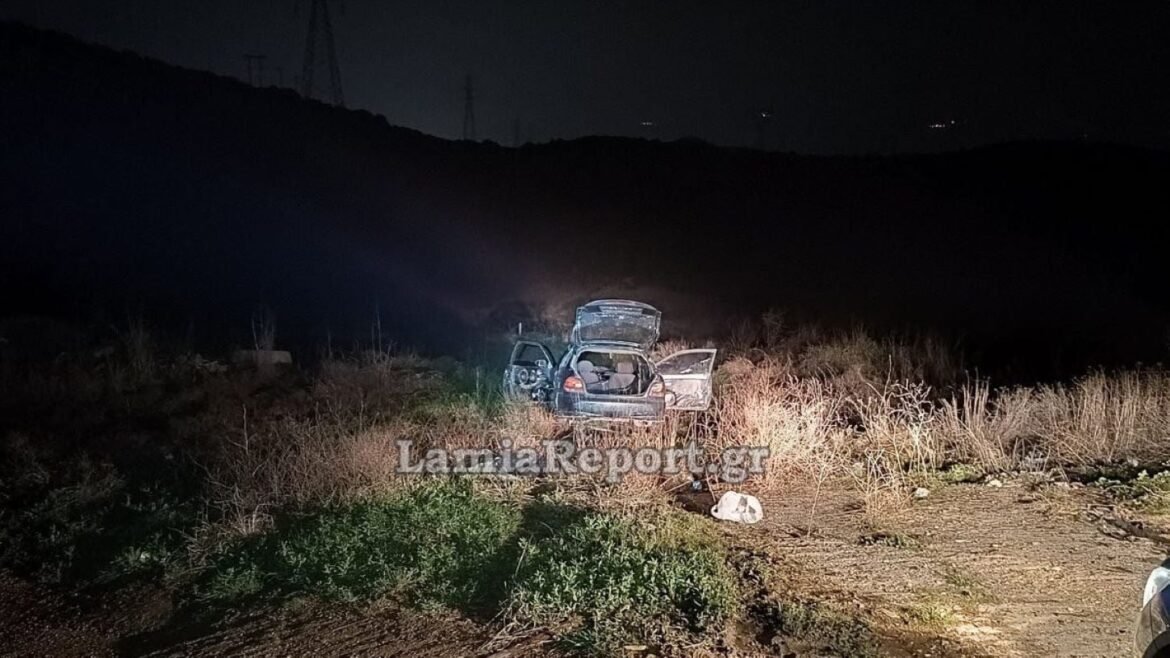 Λαμία: Άγρια καταδίωξη Ρομά έπειτα από κλοπή – Εγκατέλειψαν το όχημα κοντά σε καταυλισμό και εξαφανίστηκαν