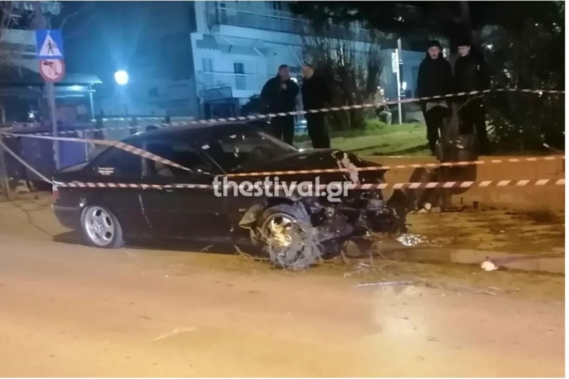 Τροχαίο δυστύχημα στη Θεσσαλονίκη: Αυτοκίνητο που οδηγούσε 27χρονος ανέβηκε σε πεζοδρόμιο και σκότωσε πεζό