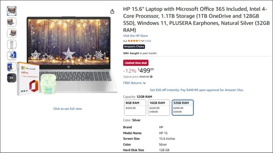 Προσοχή στις απάτες του Amazon: Laptops υπόσχονται «χώρο 1TB» αλλά έχουν SSD με χωρητικότητα 128GB