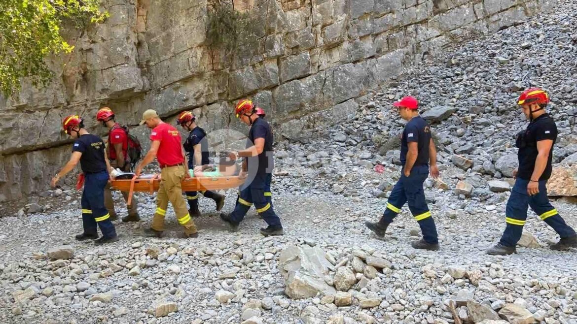 Άρτα: Χωρίς τις αισθήσεις του απεγκλωβίστηκε ένας 53χρονος εργάτης έπειτα από κατολίσθηση στο Κλειστό