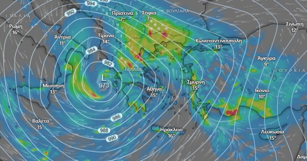 Καλλιάνος: Αυτή η κακοκαιρία θα είναι ήπια, η επόμενη είναι η ανησυχητική – Πιθανή και η «μετεωρολογική βόμβα»