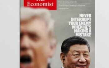 «Ποτέ μην διακόπτεις τον αντίπαλό σου, όταν κάνει λάθος»: Πανέξυπνο εξώφυλλο του Economist για Κίνα και Τραμπ