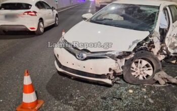 Τροχαίο με εγκλωβισμό σε σήραγγα στην ΕΟ Αθηνών – Λαμίας – Δείτε φωτογραφίες