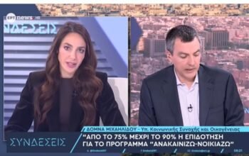 Δόμνα Μιχαηλίδου: Eως €36.000 για ανακαινίσεις και «Νταντάδες της γειτονιάς» μετά το Πάσχα