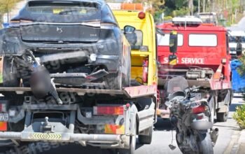 Σοβαρό τροχαίο στη Λάρισα: Καραμπόλα με 3 οχήματα, διασωληνώθηκε ένας 47χρονος – Δείτε φωτογραφίες