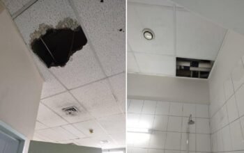 Θριάσιο: Έπεσε τμήμα οροφής σε θάλαμο ασθενών στην Ψυχιατρική Κλινική