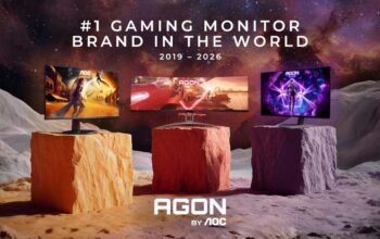 AGON by AOC: Στην κορυφή των gaming οθονών στην Ευρώπη και το 2025
