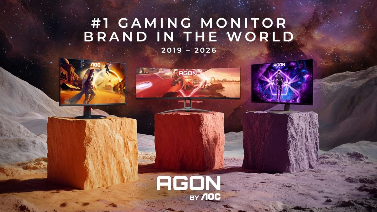 AGON by AOC: Στην κορυφή των gaming οθονών στην Ευρώπη και το 2025