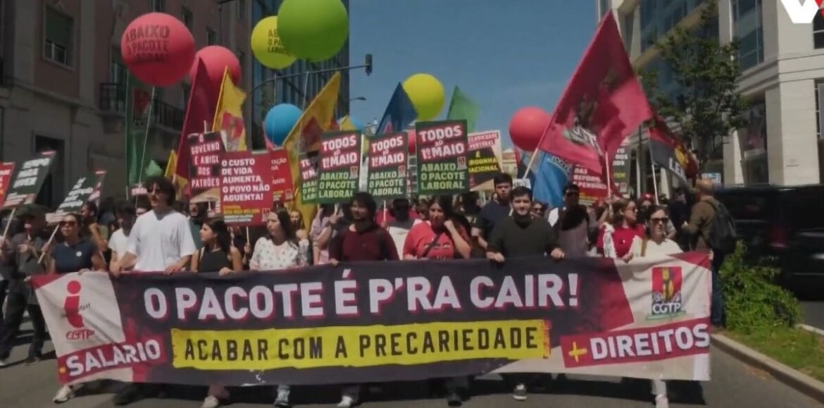 Πορτογαλία: Μαζικές διαδηλώσεις κατά της εργασιακής μεταρρύθμισης