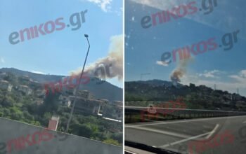 Φωτιά στην Ακράτα Αχαΐας – Μήνυμα του 112 για εκκένωση της περιοχής Άνω Ποροβίτσα