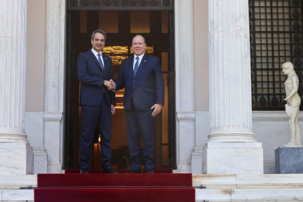 Στο Μαξίμου ο πρίγκιπας Αλβέρτος Β’ του Μονακό