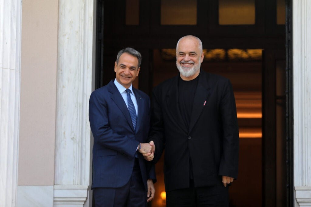 Μητσοτάκης σε Ράμα: «Ευκαιρία να λύσουμε εκκρεμή ζητήματα»