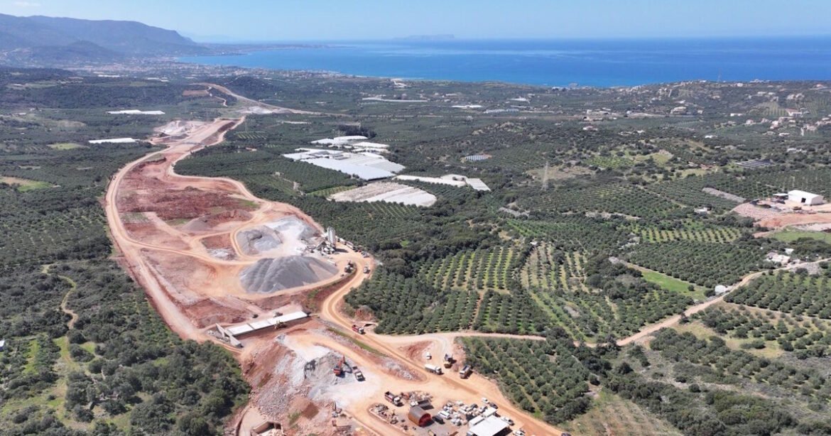 Σε πλήρη εξέλιξη τα έργα του ΒΟΑΚ σε όλη την Κρήτη – Εργοτάξια σε Χανιά, Ρέθυμνο και Ηράκλειο