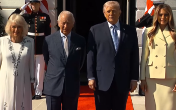 Τραμπ και Μελάνια υποδέχθηκαν τον Κάρολο και την Καμίλα στον Λευκό Οίκο (Βίντεο)