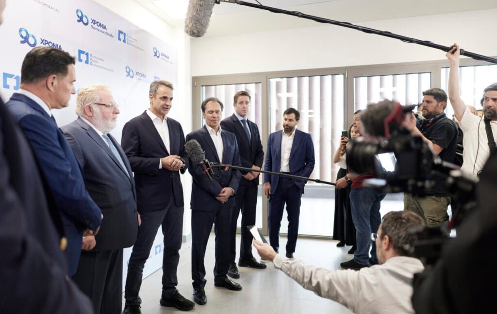 Μητσοτάκης από το νέο hub φαρμάκου στην Τρίπολη: «Επενδύσεις που κάποτε έμοιαζαν επιστημονική φαντασία»