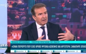 Χρυσοχοΐδης για 89χρονο: Υπήρξε κενό ασφαλείας στα δικαστήρια, κάποιοι δεν έκαναν σωστά τη δουλειά τους