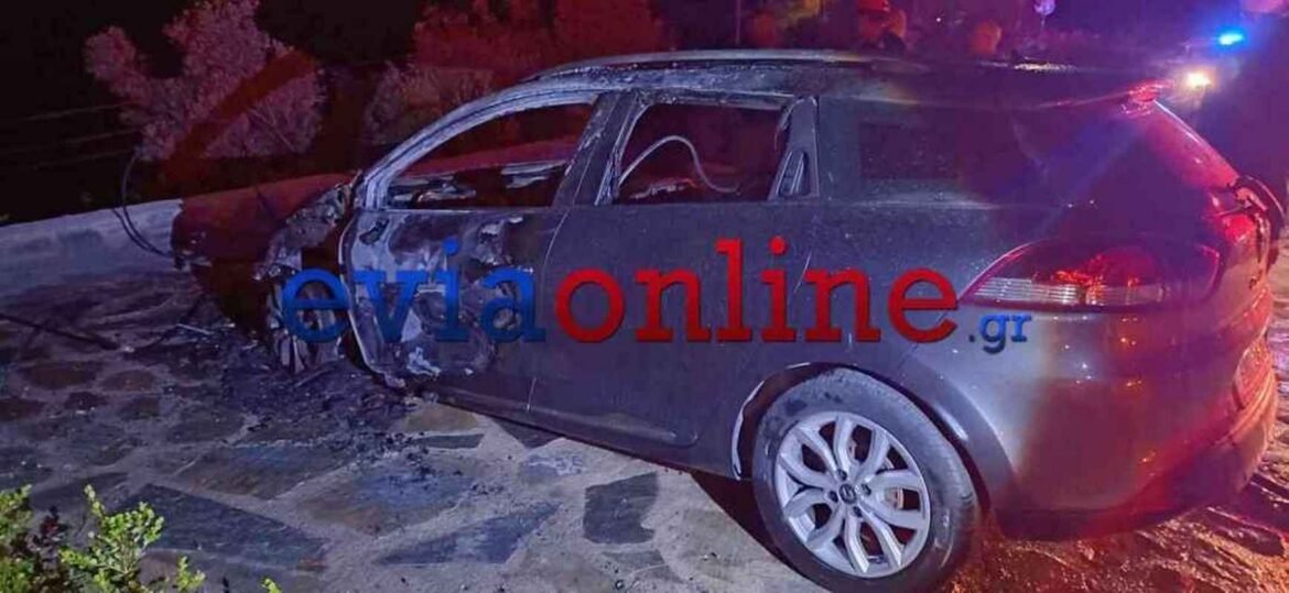 Βόρεια Εύβοια: Επέμβαση της Πυροσβεστικής για φωτιά σε αυτοκίνητο στην Ιστιαία – Δείτε φωτογραφίες
