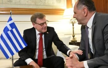Τετ α τετ Γεραπετρίτη-Βάντεφουλ στη σκιά της σύγκρουσης Μερτς-Τραμπ