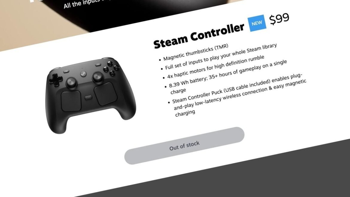 Sold out σε 30 λεπτά το νέο Steam Controller της Valve: Οργή των παικτών για τα αποθέματα και τους scalpers