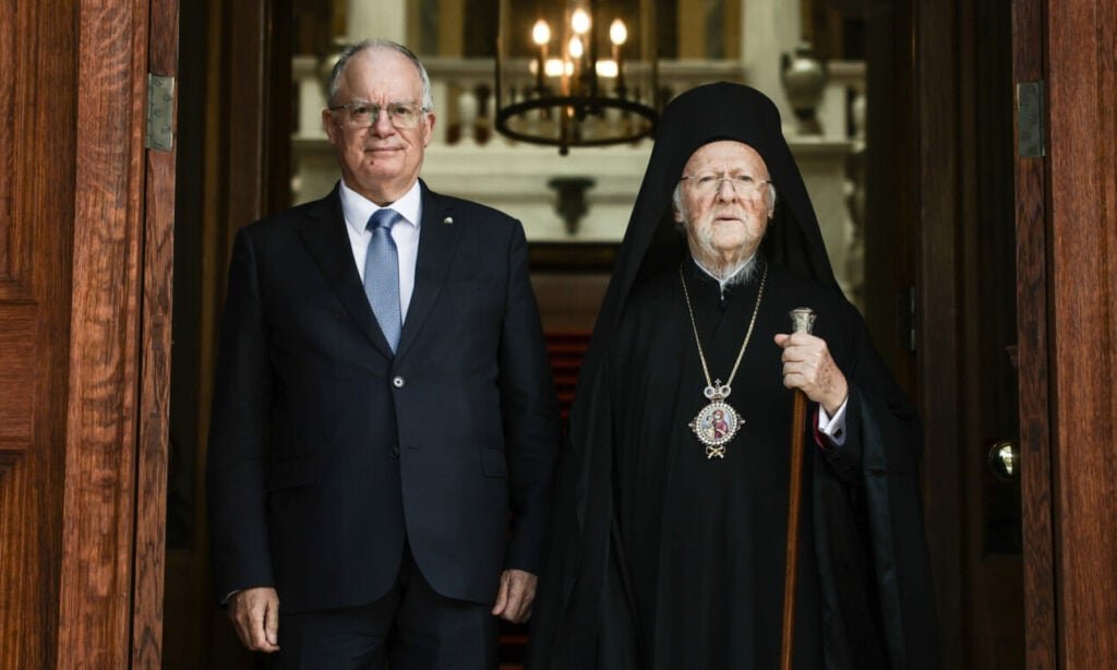 Ο ΠτΔ εξήρε την προσφορά του Οικουμενικού Πατριάρχη
