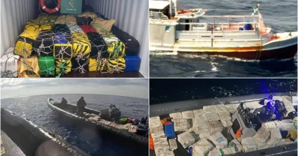 Επιχείρηση-μαμούθ στον Ατλαντικό: Μπλόκο της Europol σε 11 τόνους κοκαΐνης και 8,5 τόνους χασίς