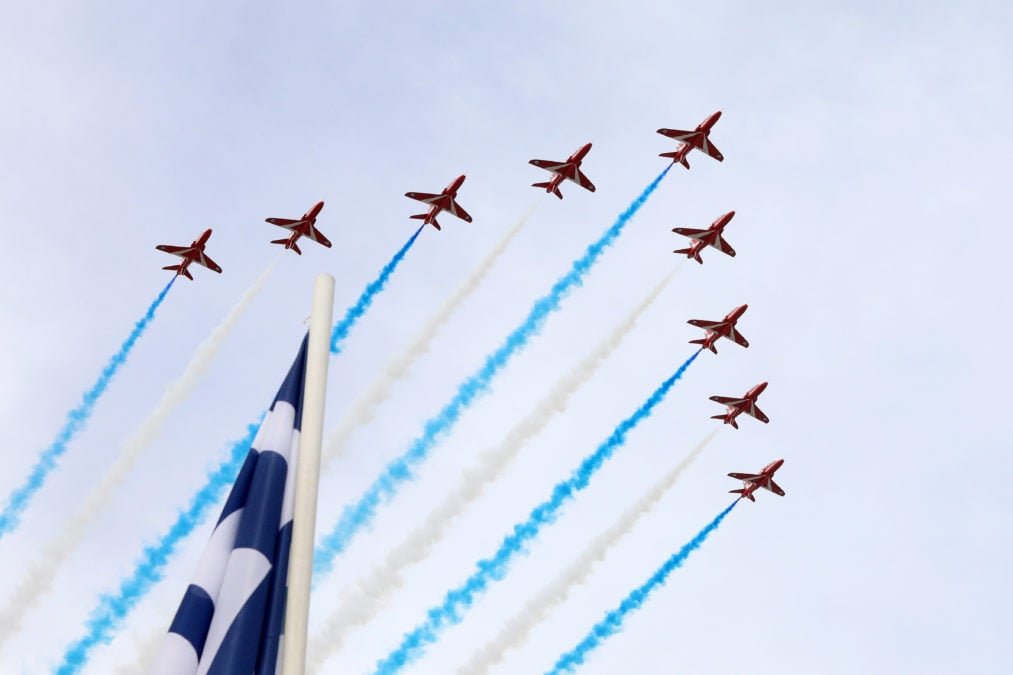 Μοναδικές φωτογραφίες από το εντυπωσιακό airshow για τα 95 χρόνια της Πολεμικής Αεροπορίας