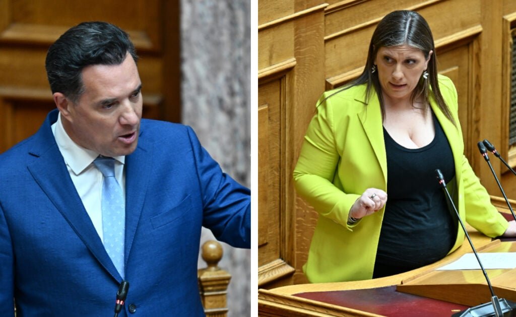 Σφοδρή σύγκρουση Γεωργιάδη – Κωνσταντοπούλου στη Βουλή: «Παρακρατικός» – «Υποκρίτρια»